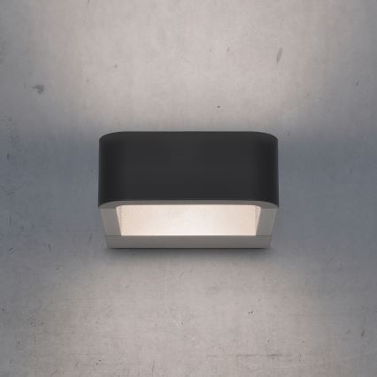 Brilagi - LED Āra sienas lampa BARI LED/7W/230V 3000/4000/6000K antracīta IP54