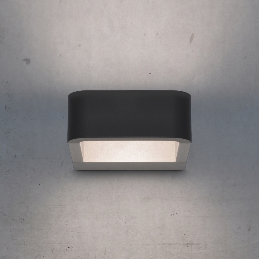 Brilagi - LED Āra sienas lampa BARI LED/7W/230V 3000/4000/6000K antracīta IP54