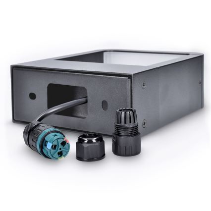 Brilagi - LED Āra sienas lampa BARI LED/7W/230V 3000/4000/6000K antracīta IP54