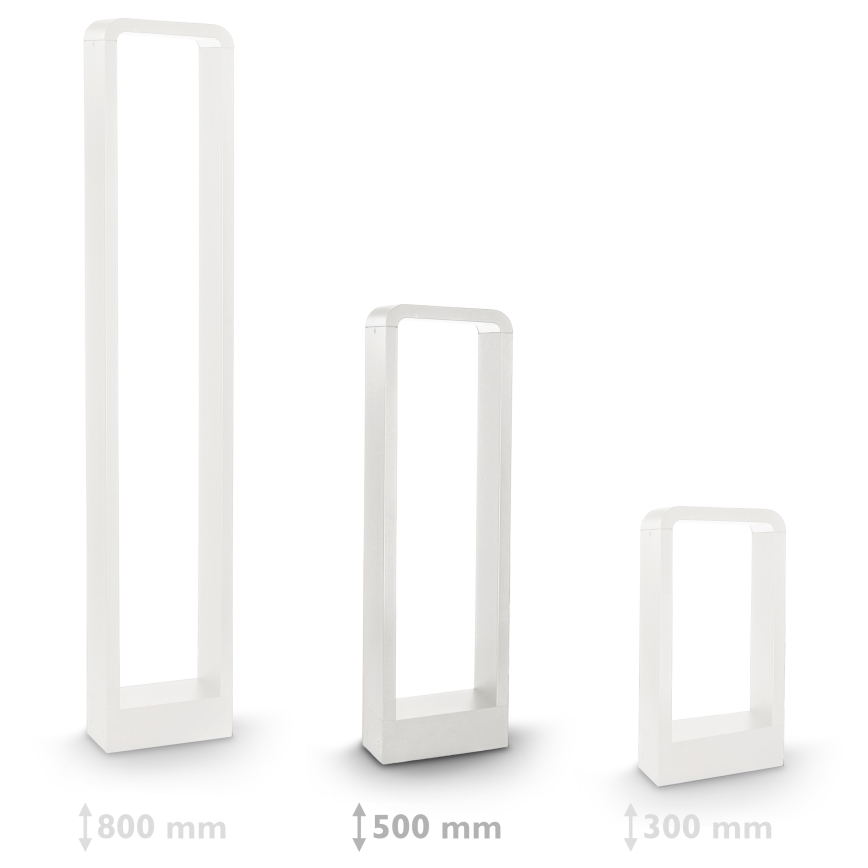 Brilagi - LED Āra lampa BARI LED/7W/230V 3000/4000/6000K balta IP54 50 cm