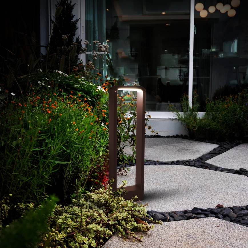 Brilagi - LED āra lampa BARI LED/7W/230V 3000/4000/6000K brūna IP54 50 cm