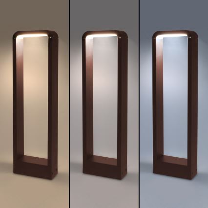 Brilagi - LED āra lampa BARI LED/7W/230V 3000/4000/6000K brūna IP54 50 cm