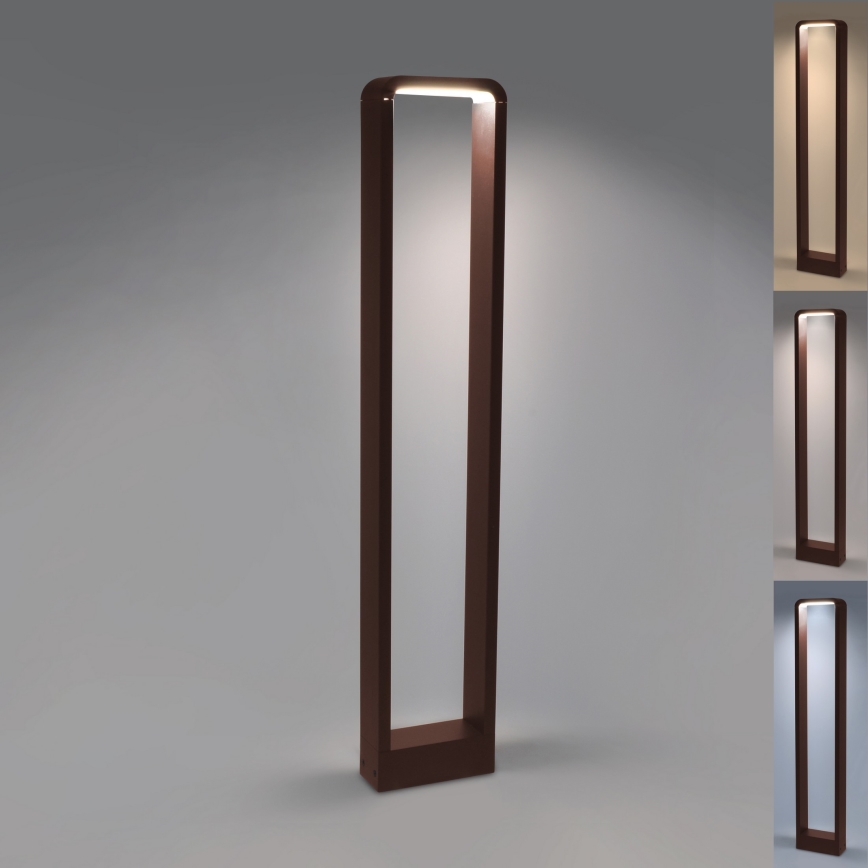 Brilagi - LED āra lampa BARI LED/7W/230V 3000/4000/6000K brūna IP54 80 cm