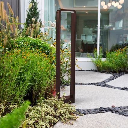 Brilagi - LED āra lampa BARI LED/7W/230V 3000/4000/6000K brūna IP54 80 cm
