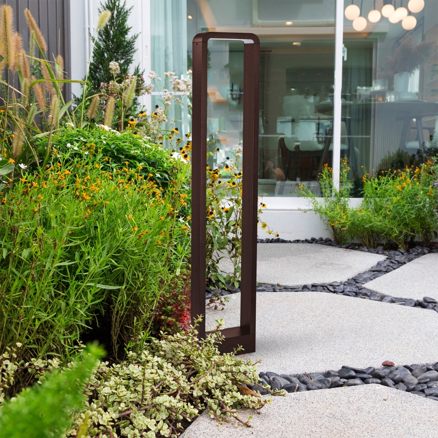 Brilagi - LED āra lampa BARI LED/7W/230V 3000/4000/6000K brūna IP54 80 cm