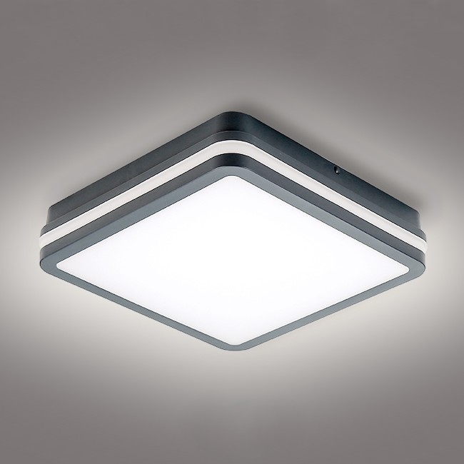 Brilagi - LED Āra lampa BENE LED/24W/230V 26x26 cm antracīta IP54
