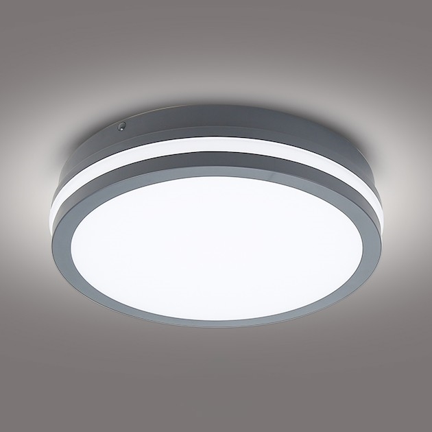 Brilagi - LED Āra lampa BENE LED/24W/230V d. 26 cm antracīta IP54