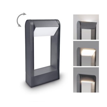 Brilagi - LED Āra lampa CROTONE LED/7W/230V antracīta IP54 30 cm