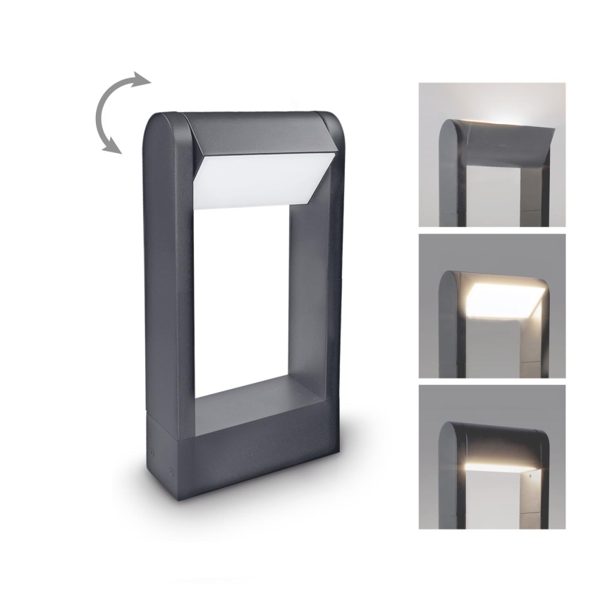 Brilagi - LED Āra lampa CROTONE LED/7W/230V antracīta IP54 30 cm