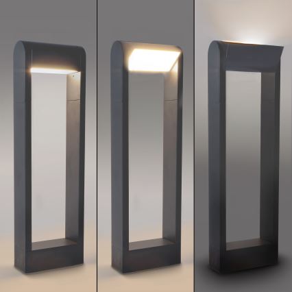 Brilagi - LED Āra lampa CROTONE LED/7W/230V antracīta IP54 50 cm