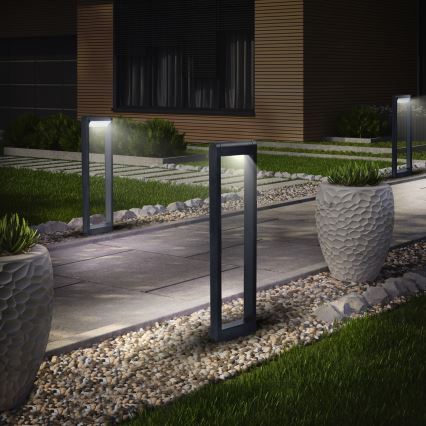 Brilagi - LED Āra lampa CROTONE LED/7W/230V antracīta IP54 80 cm