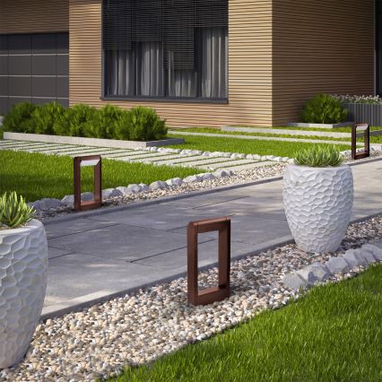 Brilagi - LED āra lampa CROTONE LED/7W/230V brūna IP54 30 cm