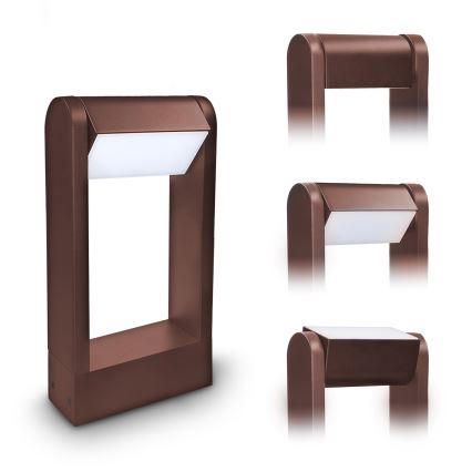 Brilagi - LED āra lampa CROTONE LED/7W/230V brūna IP54 30 cm