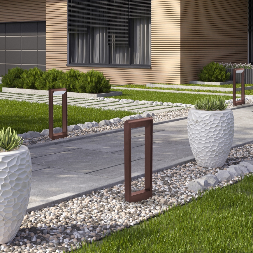 Brilagi - LED āra lampa CROTONE LED/7W/230V brūna IP54 50 cm