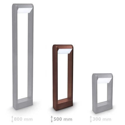 Brilagi - LED āra lampa CROTONE LED/7W/230V brūna IP54 50 cm