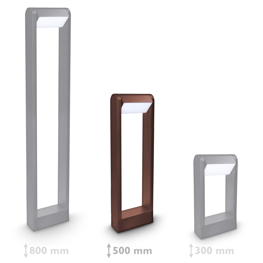 Brilagi - LED āra lampa CROTONE LED/7W/230V brūna IP54 50 cm