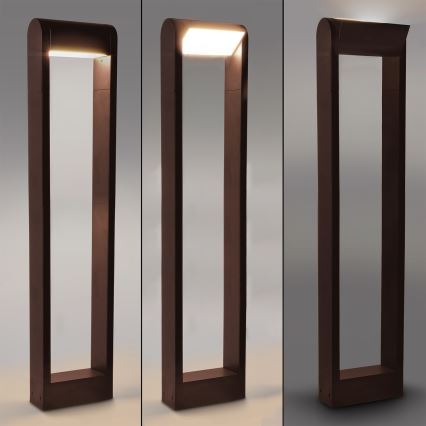 Brilagi - LED āra lampa CROTONE LED/7W/230V brūna IP54 80 cm