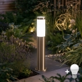 BRILAGI - LED āra lampa ELIA 1xE27/7W/230V 4000K IP44 50 cm matēts hroms