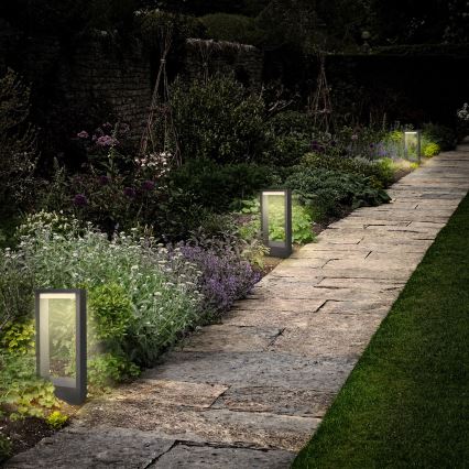 Brilagi - LED Āra lampa RAGUSA LED/7W/230V 3000/4000/6000K antracīta IP54 30 cm