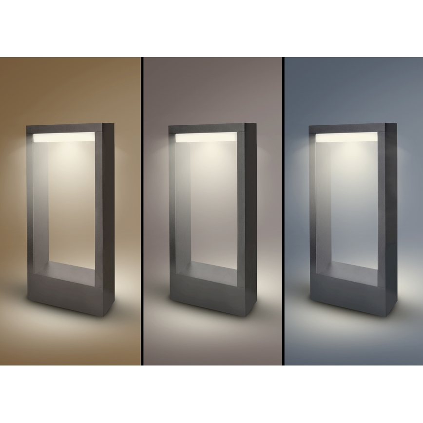 Brilagi - LED Āra lampa RAGUSA LED/7W/230V 3000/4000/6000K antracīta IP54 30 cm