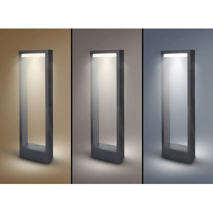 Brilagi-LED Āra lampa RAGUSA LED/7W/230V 3000/4000/6000K antracīta IP54 50 cm