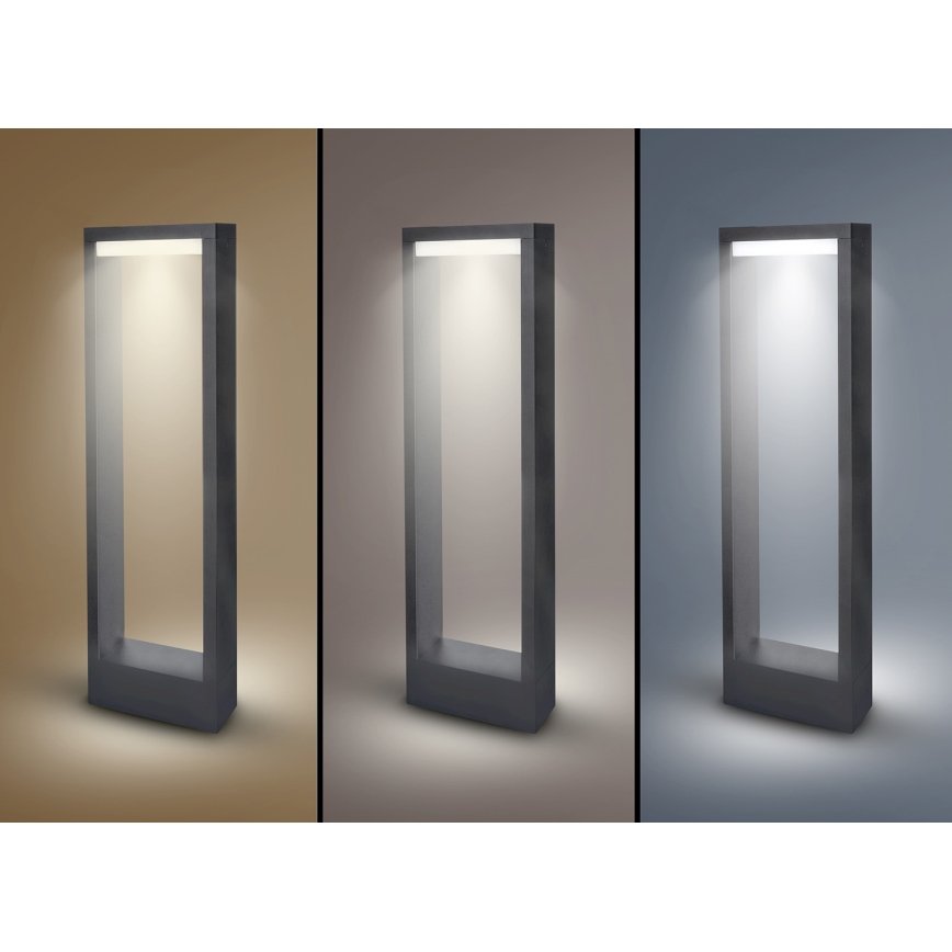 Brilagi-LED Āra lampa RAGUSA LED/7W/230V 3000/4000/6000K antracīta IP54 50 cm