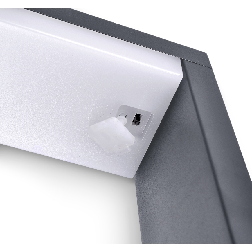 Brilagi-LED Āra lampa RAGUSA LED/7W/230V 3000/4000/6000K antracīta IP54 50 cm