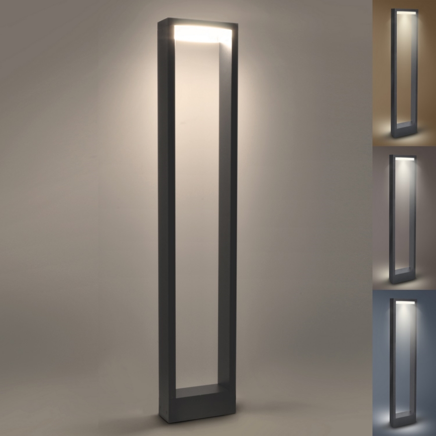 Brilagi - LED Āra lampa RAGUSA LED/7W/230V 3000/4000/6000K antracīta IP54 80 cm