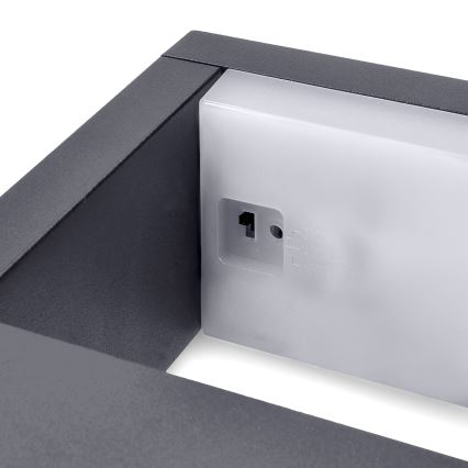 Brilagi - LED Āra sienas lampa RAGUSA LED/7W/230V 3000/4000/6000K antracīta IP54