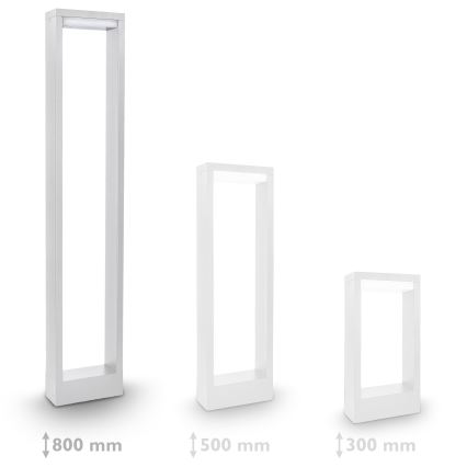 Brilagi - LED Āra lampa RAGUSA LED/7W/230V 3000/4000/6000K balta IP54 80 cm