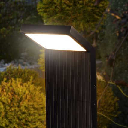 Brilagi - LED āra lampa RIANO LED/8W/230V antracīta IP65