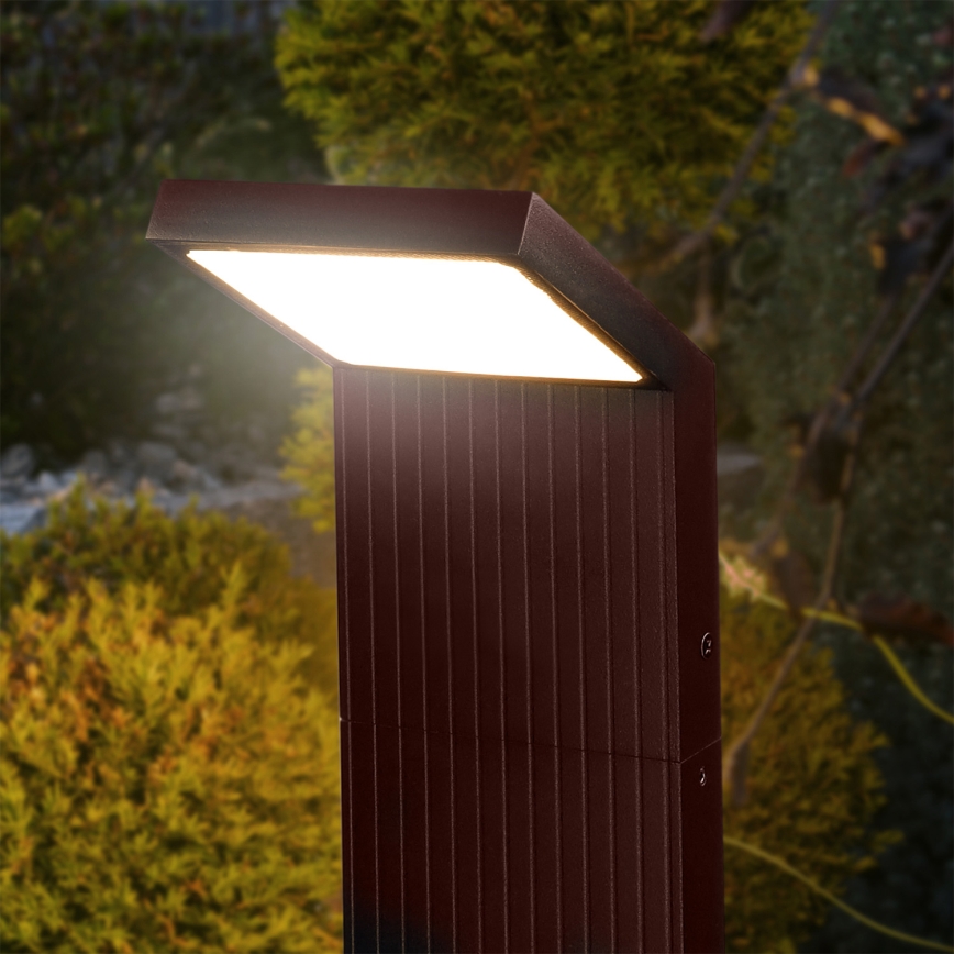 Brilagi - LED āra lampa RIANO LED/8W/230V brūna IP65 80 cm