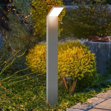 Brilagi - LED āra lampa RIANO LED/8W/230V sudraba IP65