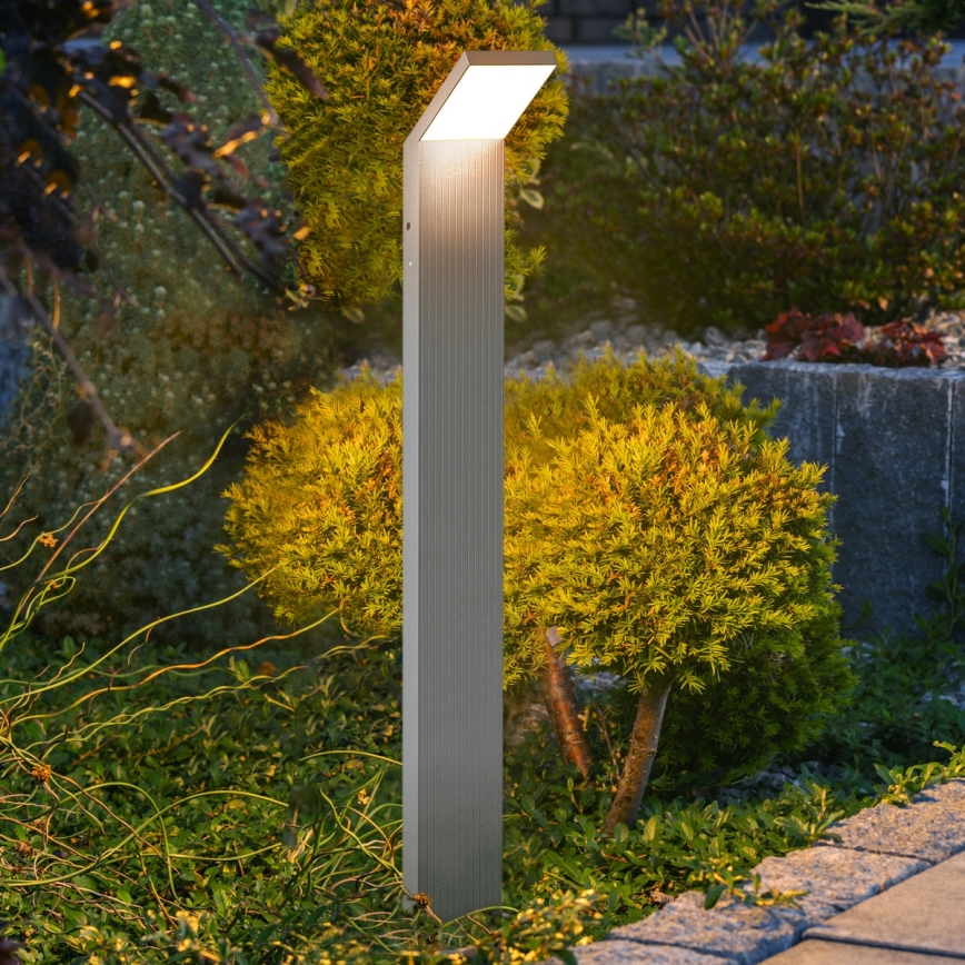 Brilagi - LED āra lampa RIANO LED/8W/230V sudraba IP65