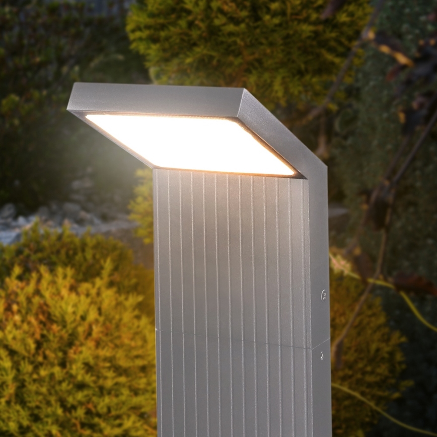 Brilagi - LED āra lampa RIANO LED/8W/230V sudraba IP65