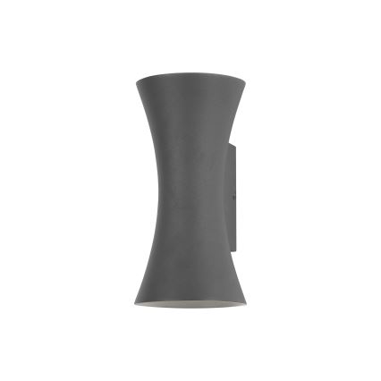 Brilagi - LED āra siena lampa BICON LED/10W/230V antracīts IP44