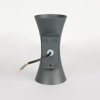 Brilagi - LED āra siena lampa BICON LED/10W/230V antracīts IP44