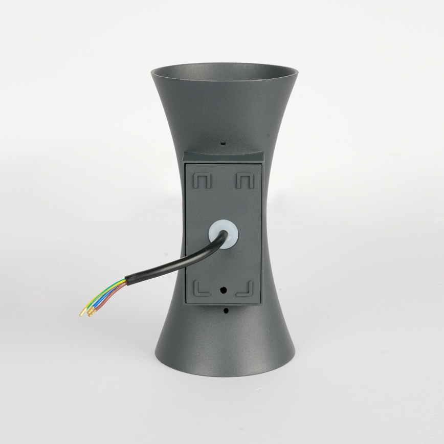 Brilagi - LED āra siena lampa BICON LED/10W/230V antracīts IP44