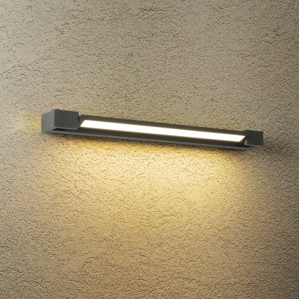 Brilagi - LED āra sienas gaismeklis AQUA LINE LED/18W/230V 60 cm IP44 antracīts CRI 90