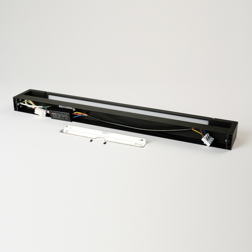 BRILAGI - LED Āra sienas gaismeklis AQUA LINE LED/18W/230V 60 cm IP44 melns CRI 90