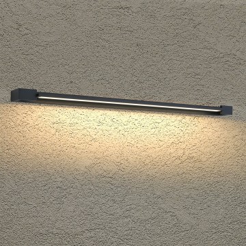BRILAGI - LED āra sienas gaismeklis AQUA LINE LED/28W/230V 100 cm IP44 melns CRI 90