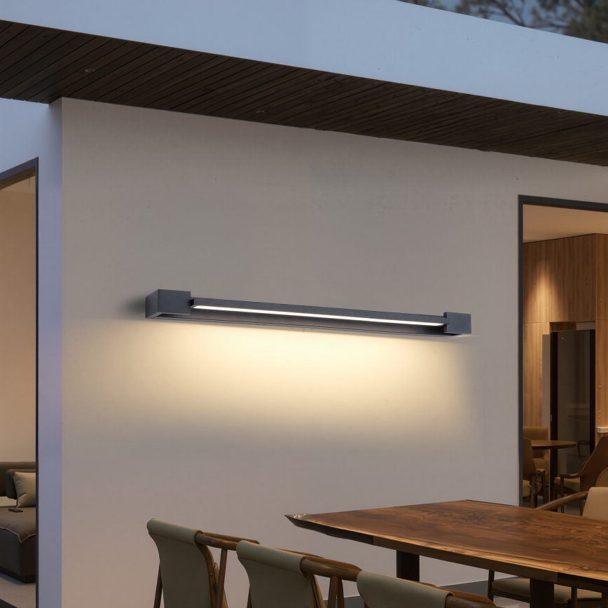Brilagi - LED āra sienas gaismeklis AQUA LINE LED/36W/230V 120 cm IP44 antracīts CRI 90