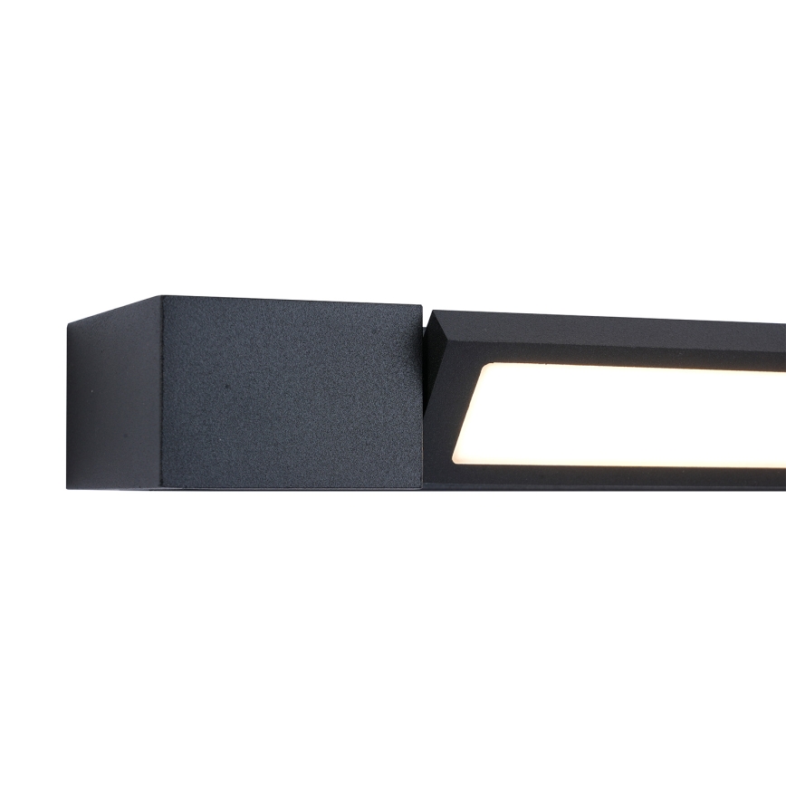 BRILAGI - LED Āra sienas gaismeklis AQUA LINE LED/36W/230V 120 cm IP44 melna CRI 90