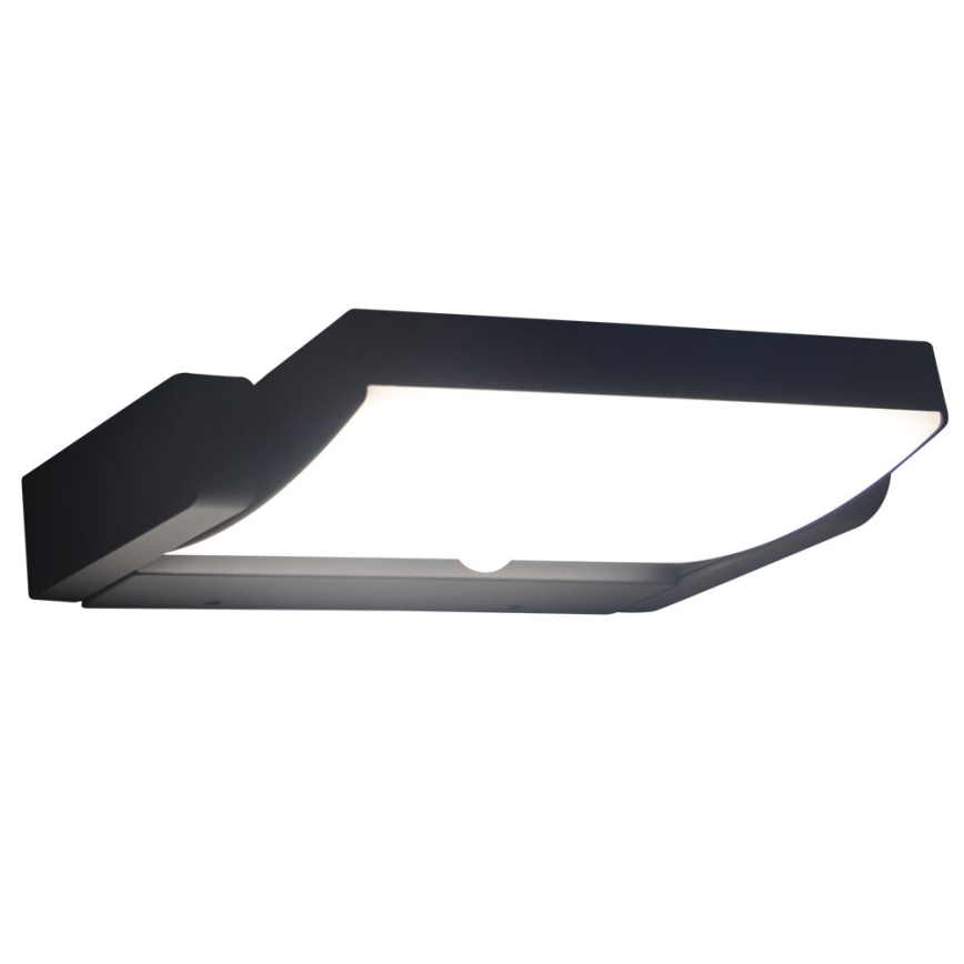 Brilagi - LED āra sienas gaismeklis ar sensoru ANKLE LED/18W/230V 4000K IP65 antracīts
