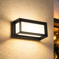 Brilagi - LED Āra sienas gaismeklis ar sensoru PARKER LED/12W/230V melns IP44