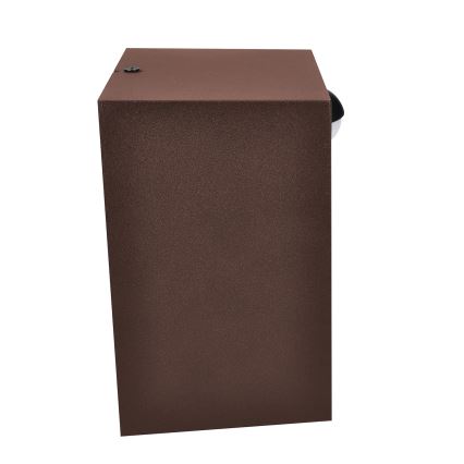 Brilagi - LED āra sienas lampa ar sensoru TERNI LED/12W/230V brūna IP44