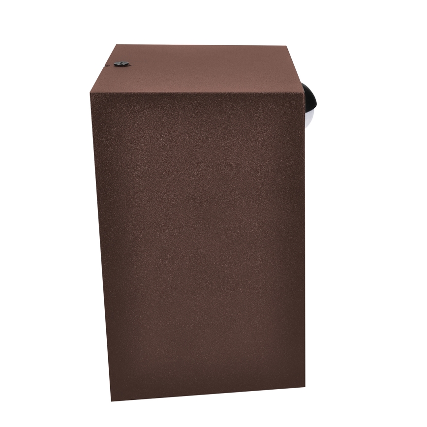 Brilagi - LED āra sienas lampa ar sensoru TERNI LED/12W/230V brūna IP44