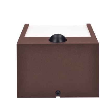 Brilagi - LED āra sienas lampa ar sensoru TERNI LED/12W/230V brūna IP44