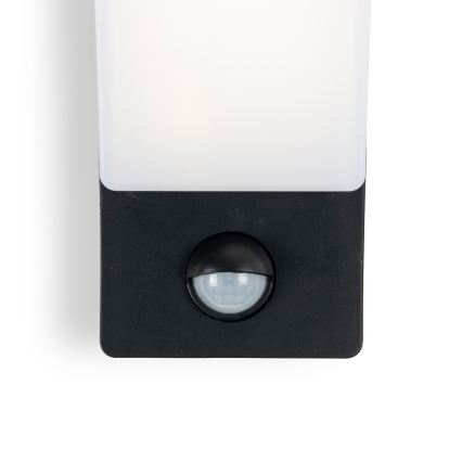 BRILAGI - LED āra sienas gaismeklis ar kustības un krēslas sensoru ARCELO LED/12W/230V IP65 melns