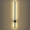 Brilagi - LED āra sienas gaismeklis AURA LED/12 W/230 V 3000 K IP54 65 cm melns